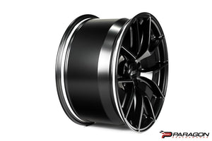 APEX VS-5RS 19X9, 20X11.5 FORGED C8 CORVETTE WHEELS - SATIN BLACK
