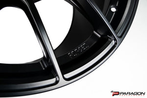 APEX VS-5RS 19X9, 20X11.5 FORGED C8 CORVETTE WHEELS - SATIN BLACK