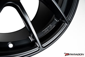 APEX VS-5RS 19X9, 20X11.5 FORGED C8 CORVETTE WHEELS - SATIN BLACK