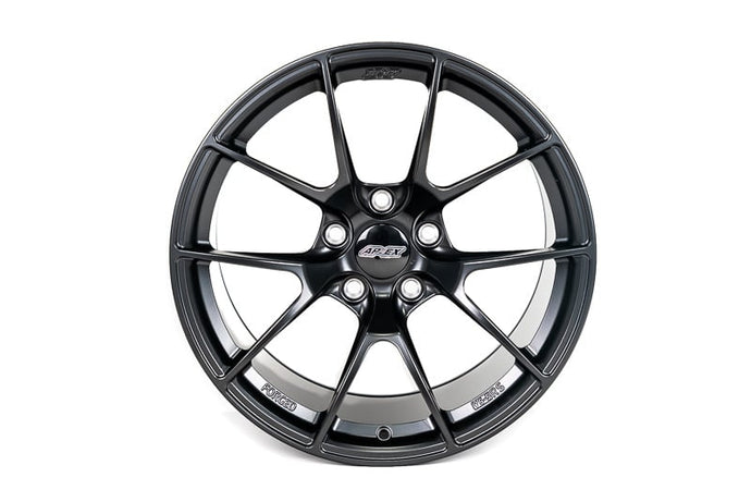 APEX VS-5RS 19X9, 20X11.5 FORGED C8 CORVETTE WHEELS - SATIN BLACK