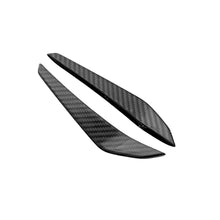 Load image into Gallery viewer, Carbon Fiber Front Bumper Canards - BMW G Series
