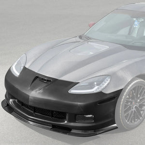 2006 - 2013 Corvette C6 Z06 ZR1 Grand Sport Style Widebody Front Bumper - Aftermarket - Primer Black or Custom Painted
