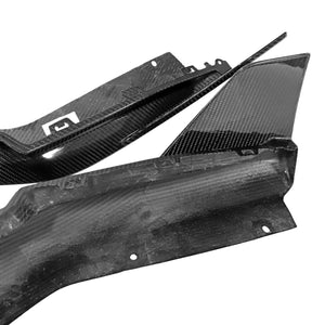 Carbon Fiber BMW G Series Rear Quarter Panel Skirts - BMW G80