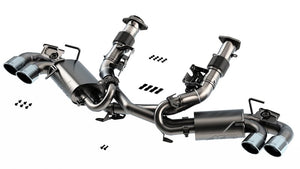 BORLA C8 CHEVROLET CORVETTE CAT BACK EXHAUST SYSTEM - ATAK