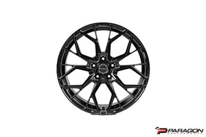 BRIXTON FORGED RF10 C8 CORVETTE WHEELS - 20X9, 21X12 - SATIN BLACK