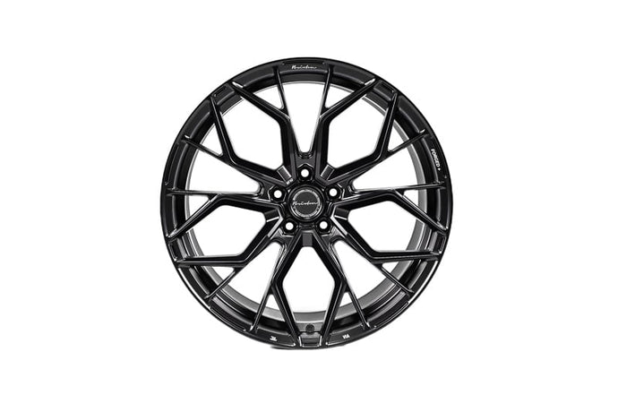 BRIXTON FORGED RF10 C8 CORVETTE WHEELS - 20X9, 21X12 - SATIN BLACK