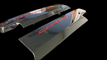 Load image into Gallery viewer, Corvette C7 LT1 Stingray Carbon Fiber Painted Fuel Rail Engine Covers OEM GM
