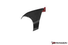 Load image into Gallery viewer, CCS C8 CORVETTE CARBON FIBER MIRROR BOTTOM OVERLAY
