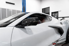 Load image into Gallery viewer, CCS C8 CORVETTE CARBON FIBER MIRROR BOTTOM OVERLAY
