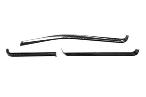 C8 CORVETTE CARBON FIBER INTERIOR TRIM - 3 PC KIT