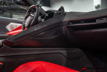 Load image into Gallery viewer, CCS C8 CORVETTE CARBON FIBER CENTER CONSOLE SIDE TRIM
