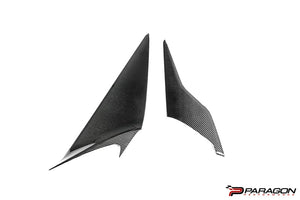 CCS C8 CORVETTE CARBON FIBER CENTER CONSOLE SIDE TRIM