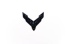 Load image into Gallery viewer, C8 CORVETTE STEALTH HOOD EMBLEM - CARBON FLASH
