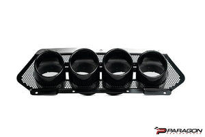 C8 CORVETTE Z06 BLACK CENTER OEM EXHAUST TIPS