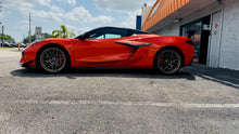 Load image into Gallery viewer, Corvette C8 Z06 Z07 Visible CARBON FIBER Kit Front Splitter Rocker Panels Side Skirts OEM GM
