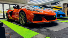 Load image into Gallery viewer, Corvette C8 Z06 Z07 Visible CARBON FIBER Kit Front Splitter Rocker Panels Side Skirts OEM GM
