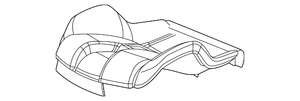 Corvette C8 Z06 Competition Seat Covers - Bottoms Only