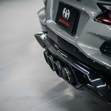 Load image into Gallery viewer, Fabspeed Chevrolet Corvette C8 Z06 Carbon Fiber Quad Tips (2023+)
