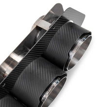 Load image into Gallery viewer, Fabspeed Chevrolet Corvette C8 Z06 Carbon Fiber Quad Tips (2023+)
