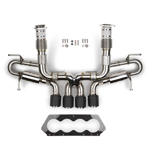 Fabspeed Chevrolet Corvette C8 Stingray / E-Ray Valved Center Exit Conversion Exhaust System (2023+)