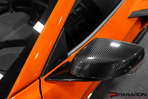 CCS C8 CORVETTE CARBON FIBER A PILLAR TRIM OVERLAY