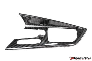 CCS C8 CORVETTE CARBON FIBER CENTER CONSOLE OVERLAY