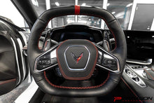 Load image into Gallery viewer, CCS C8 CORVETTE CARBON FIBER PADDLE SHIFTER EXTENDERS
