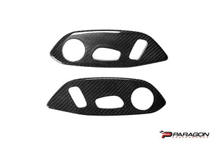 CCS C8 CORVETTE CARBON FIBER SEAT ADJUSTER TRIM OVERLAY