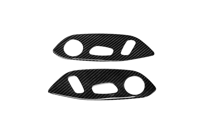 CCS C8 CORVETTE CARBON FIBER SEAT ADJUSTER TRIM OVERLAY