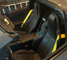 Load image into Gallery viewer, C8 Corvette Coupe Convertible Colored  Seat Belt Kit - Interior - OEM GM - Red Yellow Orange Blue Green
