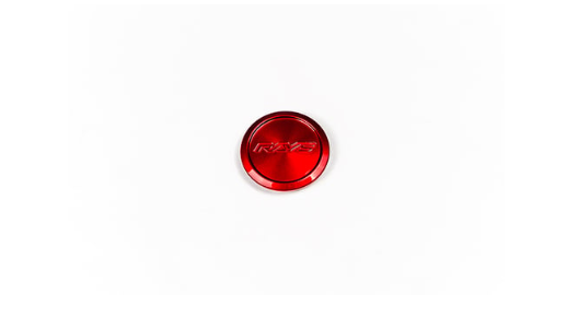 RAYS CENTER CAPS - HYPER RED - SOLD AS SINGLES