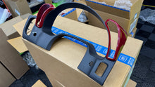 Load image into Gallery viewer, 2005 - 2013 Corvette C6 Z06 ZR1 Grand Sport Gauge Cluster Speedo Bezel Trim COBALT RED Pods
