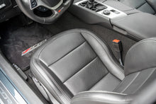 Load image into Gallery viewer, 2014 - 2019 Corvette C7 OEM GM Seat Cover Bottoms - Jet Black with Suede Red Stitching
