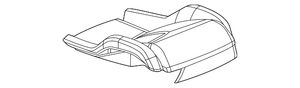 Corvette C8 Z06 Competition Seat Covers - Bottoms Only