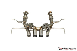 CORSA C8 CORVETTE Z06 Z06 TRACK EXHAUST - NO MUFFLERS