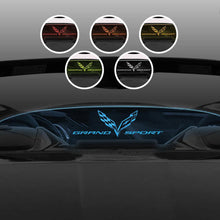 Load image into Gallery viewer, WindRestrictor® C7 Coupe Rear Add On Glow Plate
