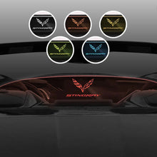 Load image into Gallery viewer, WindRestrictor® C7 Coupe Rear Add On Glow Plate
