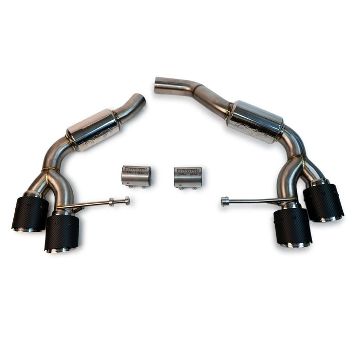 Fabspeed Porsche Macan S / GTS V6 Rear Slip-on Sport Exhaust (2019 - 2022+)