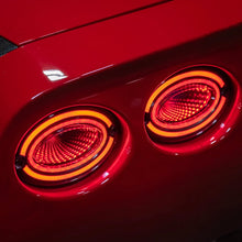 Load image into Gallery viewer, 1997 - 2004 Corvette C5 Z06 Infinity Style LED Tail Lights Taillamps - Clear or Smoke
