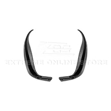 Load image into Gallery viewer, 2005-13 Corvette C6 Z06 ZR1 CARBON FIBER or Custom Painted Splash Guard Mud Flaps - Widebody
