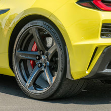 Load image into Gallery viewer, Stingray Corvette C8 Z06 E-Ray XL Splash Guards Mud Flaps Carbon Fiber Custom Painted
