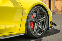 Load image into Gallery viewer, Stingray Corvette C8 Z06 E-Ray XL Splash Guards Mud Flaps Carbon Fiber Custom Painted
