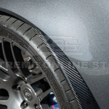 Load image into Gallery viewer, 2005-13 Corvette C6 Z06 ZR1 CARBON FIBER or Custom Painted Splash Guard Mud Flaps - Widebody
