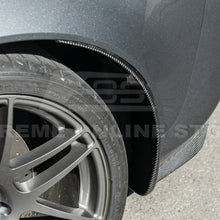 Load image into Gallery viewer, 2005-13 Corvette C6 Z06 ZR1 CARBON FIBER or Custom Painted Splash Guard Mud Flaps - Widebody
