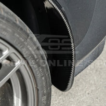Load image into Gallery viewer, 2005-13 Corvette C6 Z06 ZR1 CARBON FIBER or Custom Painted Splash Guard Mud Flaps - Widebody

