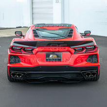 Load image into Gallery viewer, Corvette C8 Stingray Rear Ducktail Spoiler Custom Painted or Carbon Fiber Hydro
