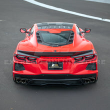 Load image into Gallery viewer, Corvette C8 Stingray Rear Ducktail Spoiler Custom Painted or Carbon Fiber Hydro
