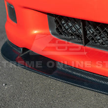 Load image into Gallery viewer, Carbon Fiber Corvette C6 Grand Sport Z06 Front Splitter Lip ZR1 Conversion
