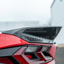 Load image into Gallery viewer, Corvette C8 Stingray Rear Ducktail Spoiler Custom Painted or Carbon Fiber Hydro
