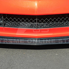 Load image into Gallery viewer, Carbon Fiber Corvette C6 Grand Sport Z06 Front Splitter Lip ZR1 Conversion
